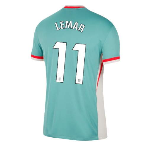 Fotballdrakt Herre Atletico Madrid Thomas Lemar #11 Bortedrakt 2024-25 Kortermet